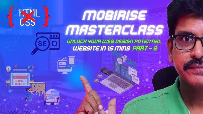 🚀 Complete Website Setup with Mobirise – Header, Footer, Media & SEO in 2025