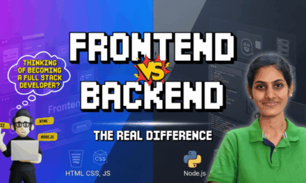 🚀 Frontend vs Backend Development – Key Differences Explained