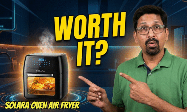 SOLARA 12L Air Fryer Oven Review – Best Air Fryer for Families in 2026?