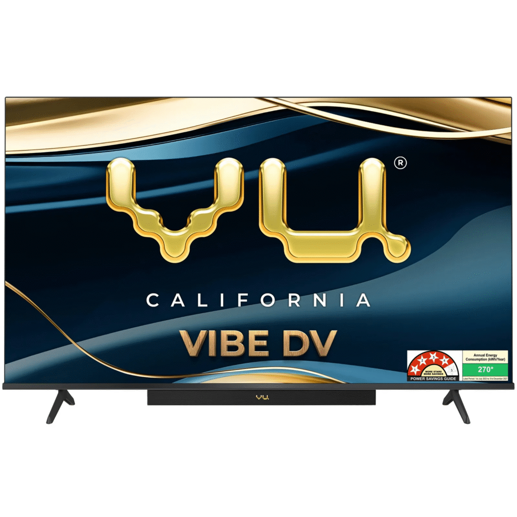 Best 55 Inch TVs for IPL 2025 Vu Vibe QLED
