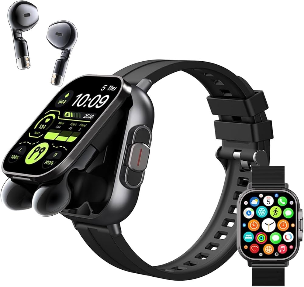 Smartwatch with built-in earbuds review